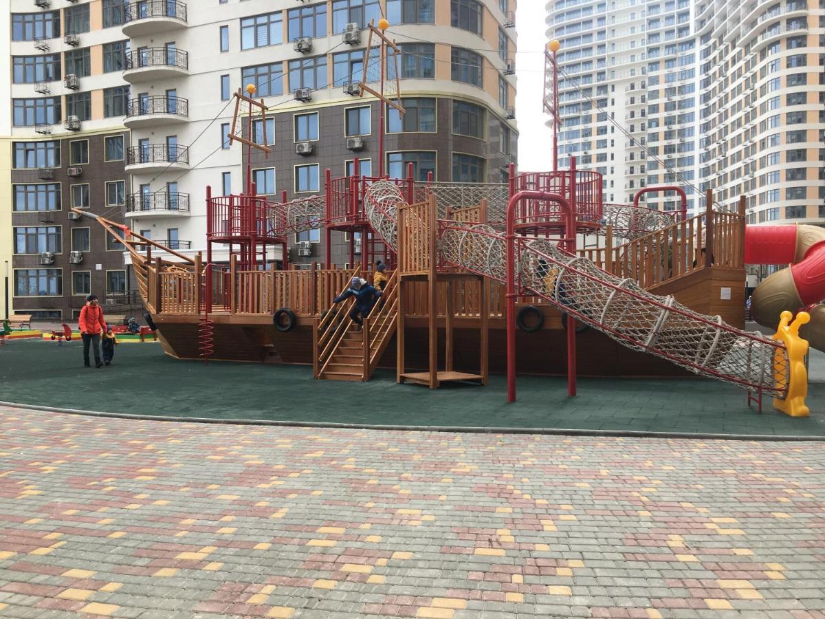 Apartamento Аркадия.Новая Квартира В 32 Жемчужине!!! Odesa Exterior foto